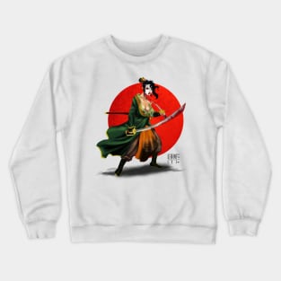 Samurai geisha Crewneck Sweatshirt